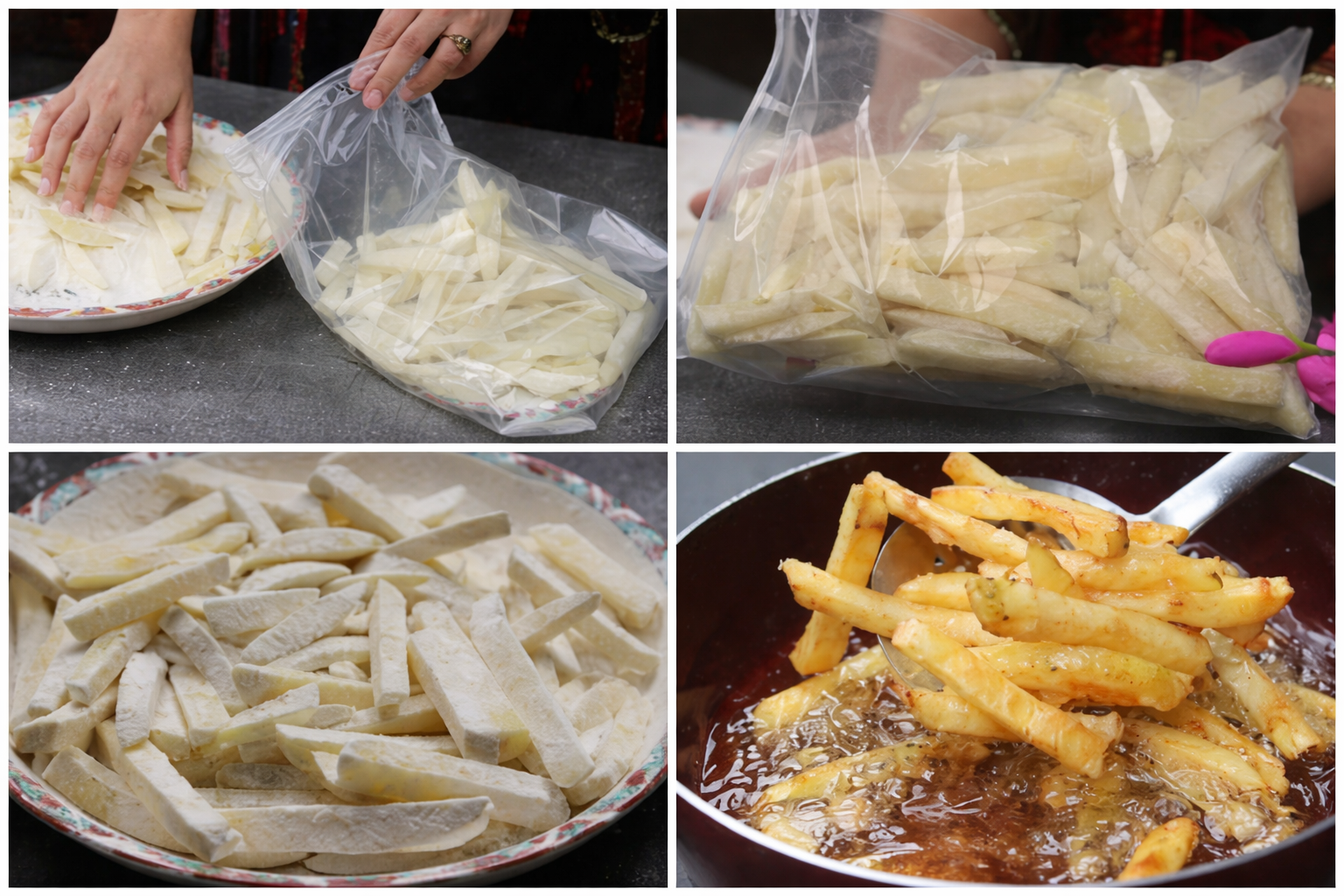 Ready to Fry Frozen Snacks